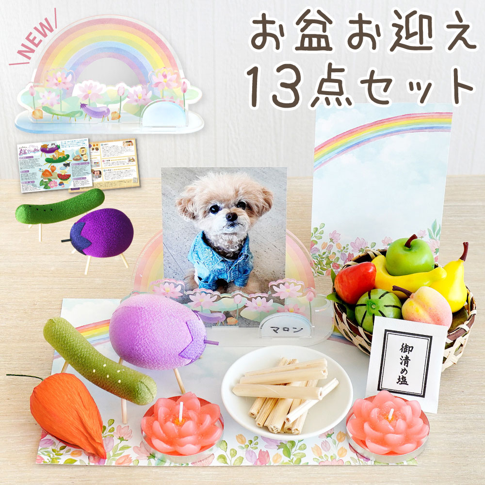 2025 ちりめん13点 お盆お迎えセット1